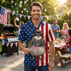 America Quail Hunting Funny Hawaiian Shirt