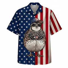 America Quail Hunting Funny Hawaiian Shirt