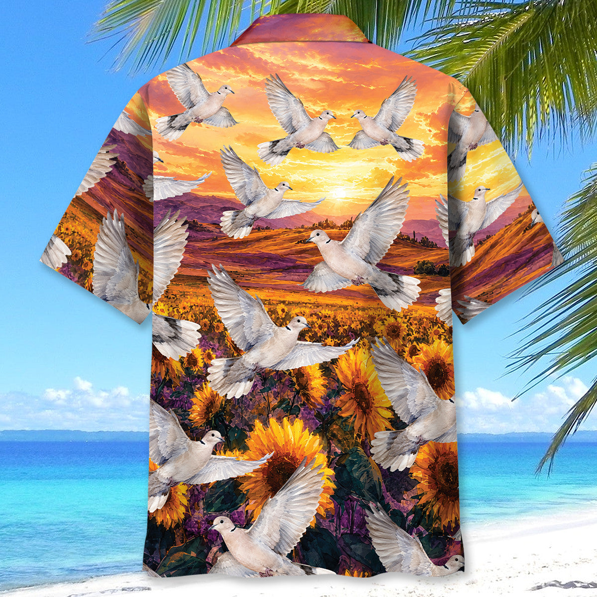 Dove Hunting Field Vintage Hawaiian Shirt