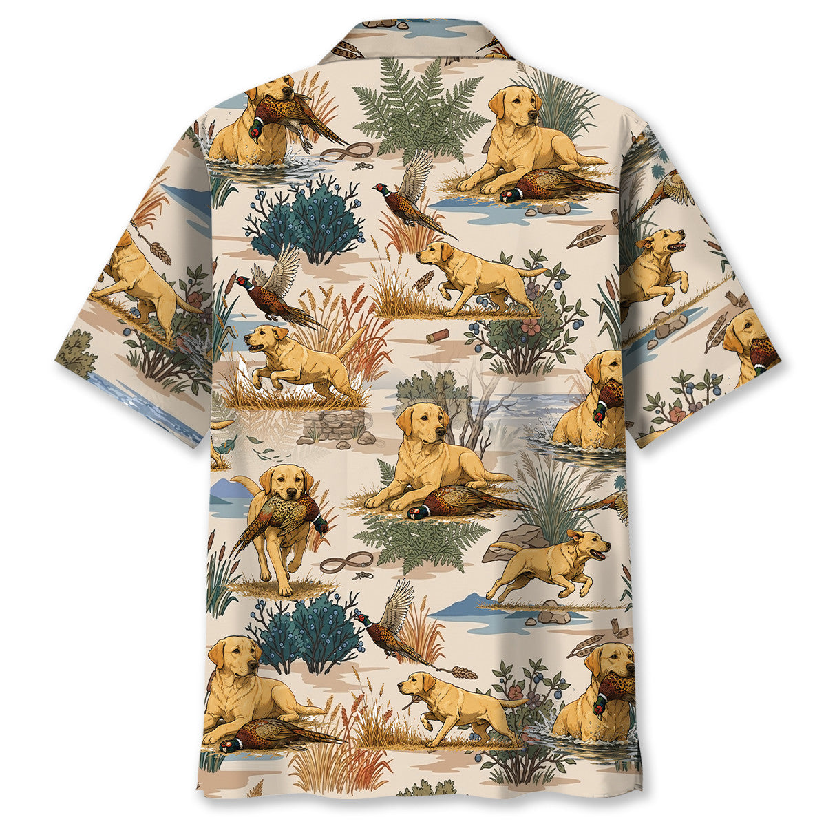 Labrador Pheasant Hunting Hawaiian Shirt