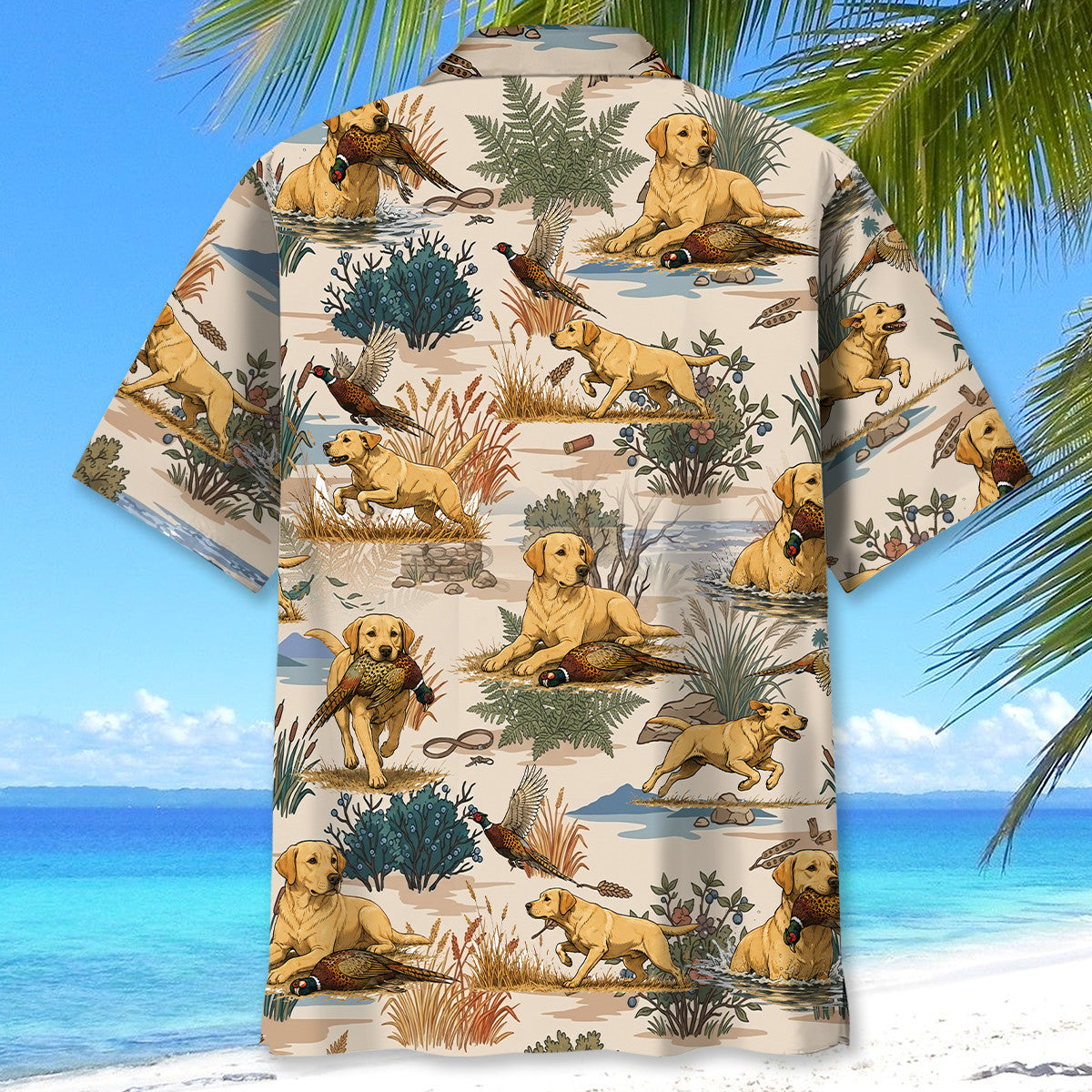 Labrador Pheasant Hunting Hawaiian Shirt