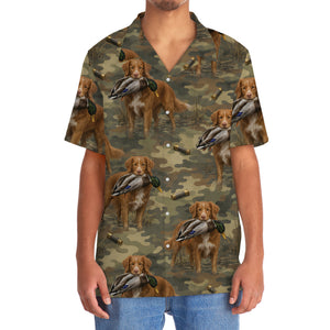 Nova Scotia Duck Hunting Camouflage Hawaiian Shirt
