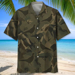Pheasant Hunting Hawaiian Shirt