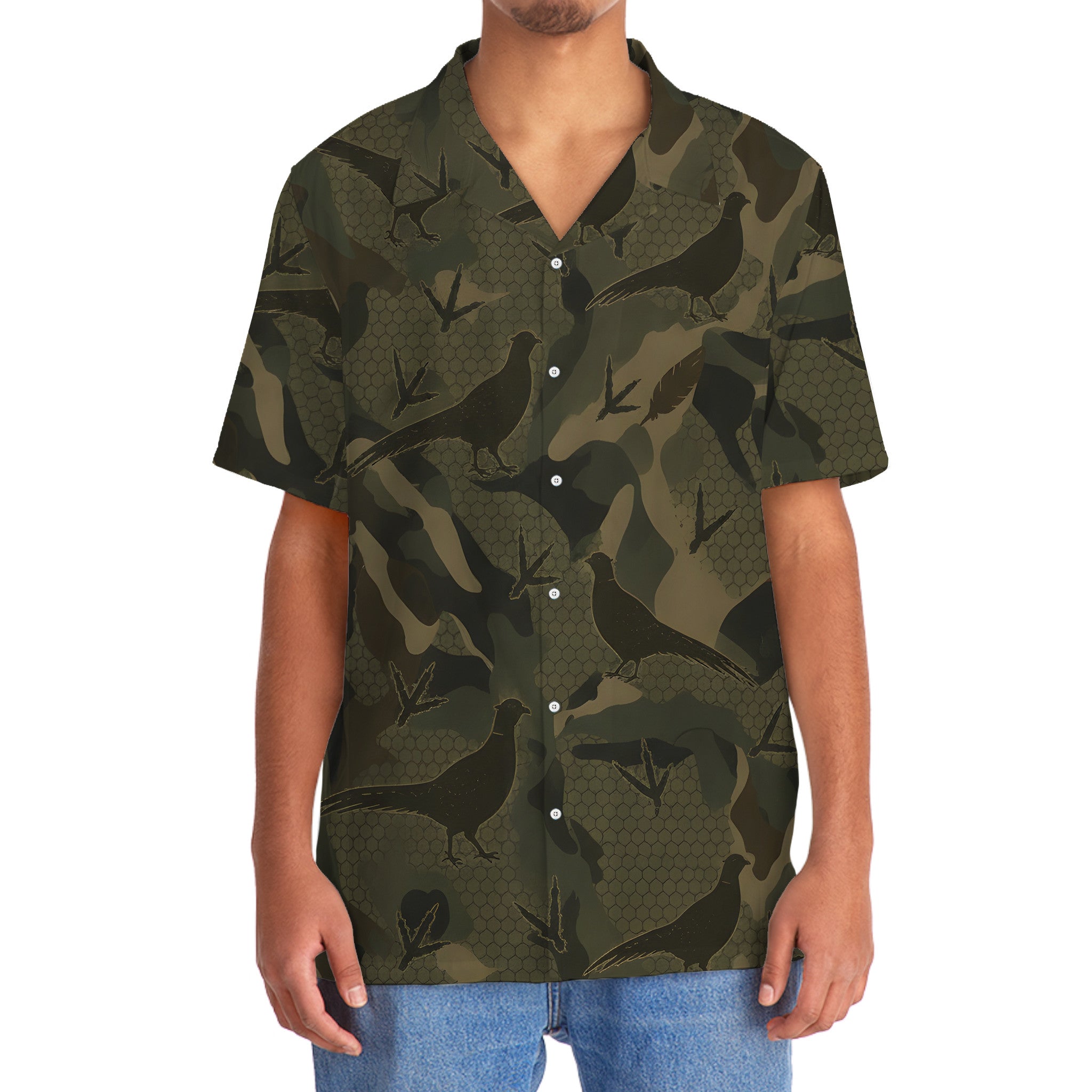Pheasant Hunting Hawaiian Shirt