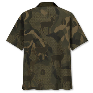 Deer Hunting Hawaiian Shirt