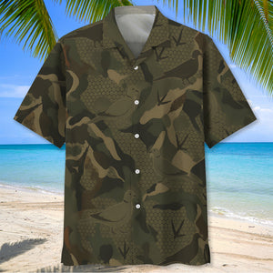 Dove Camouflage Hunting Hawaiian Shirt