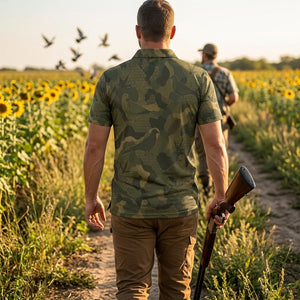Dove Hunting Men Polo Shirt