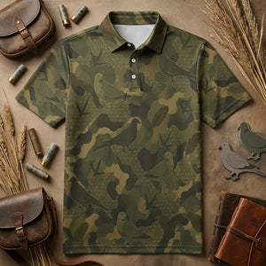 Dove Hunting Men Polo Shirt
