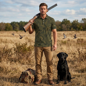 Dove Hunting Men Polo Shirt