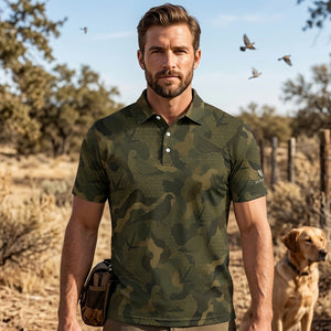 Dove Hunting Men Polo Shirt