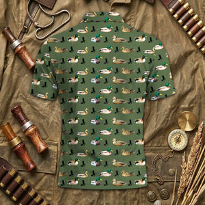 Duck Hunter Men Polo Shirt