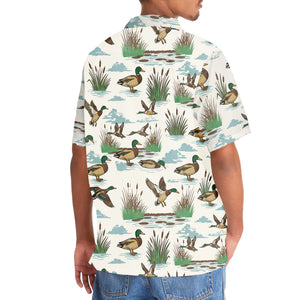 Mallard Duck Hunting Vintage Hawaiian Shirt