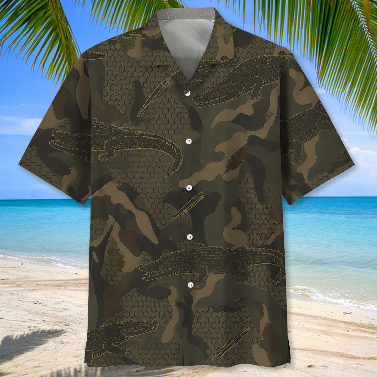 Alligator Hunting Hawaiian Shirt