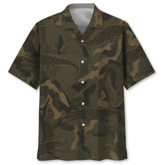 Alligator Hunting Hawaiian Shirt