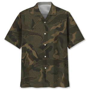 Alligator Hunting Hawaiian Shirt