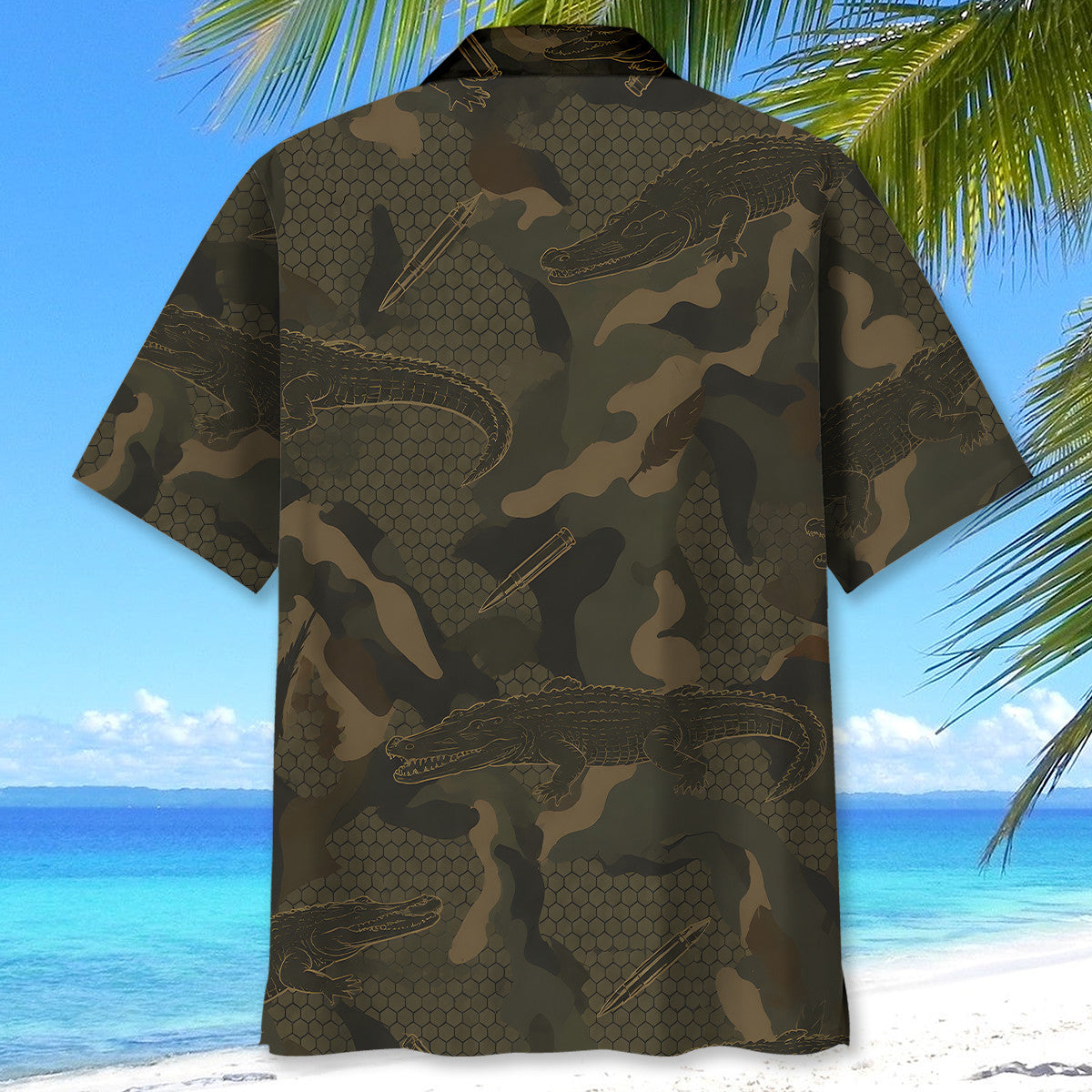 Alligator Hunting Hawaiian Shirt