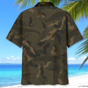 Alligator Hunting Hawaiian Shirt