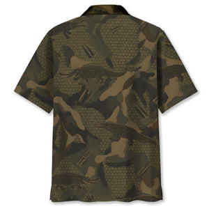 Crocodile Hunting Hawaiian Shirt