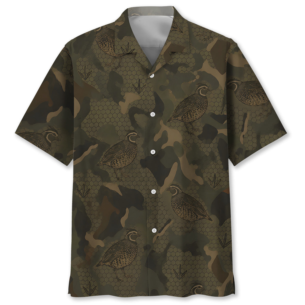 Bobwhite Quail Hunting Hawaiian Shirt