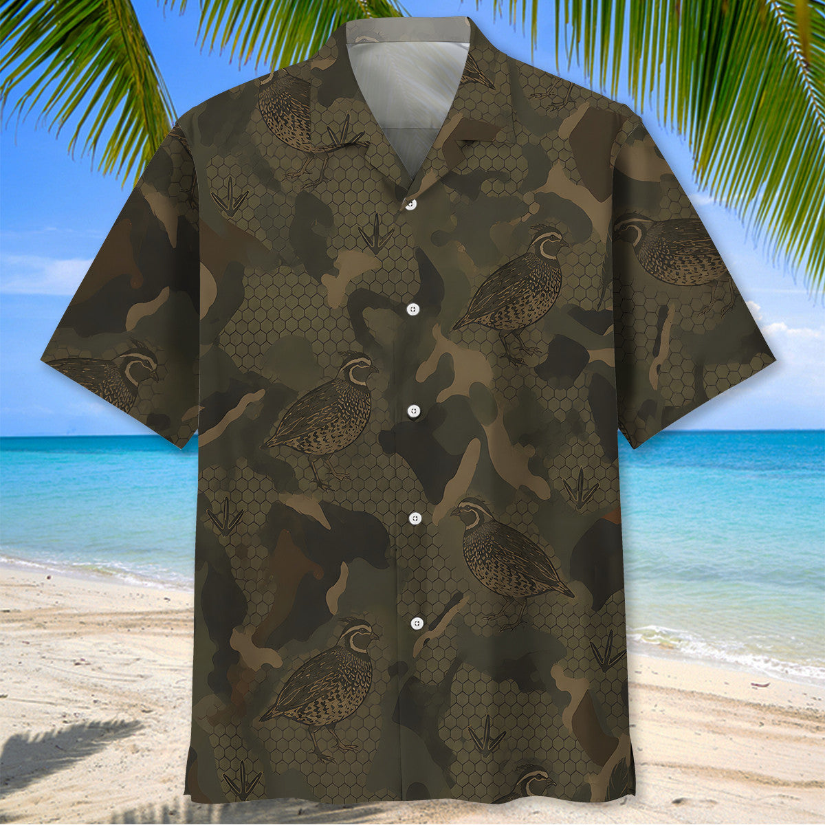 Bobwhite Quail Hunting Hawaiian Shirt
