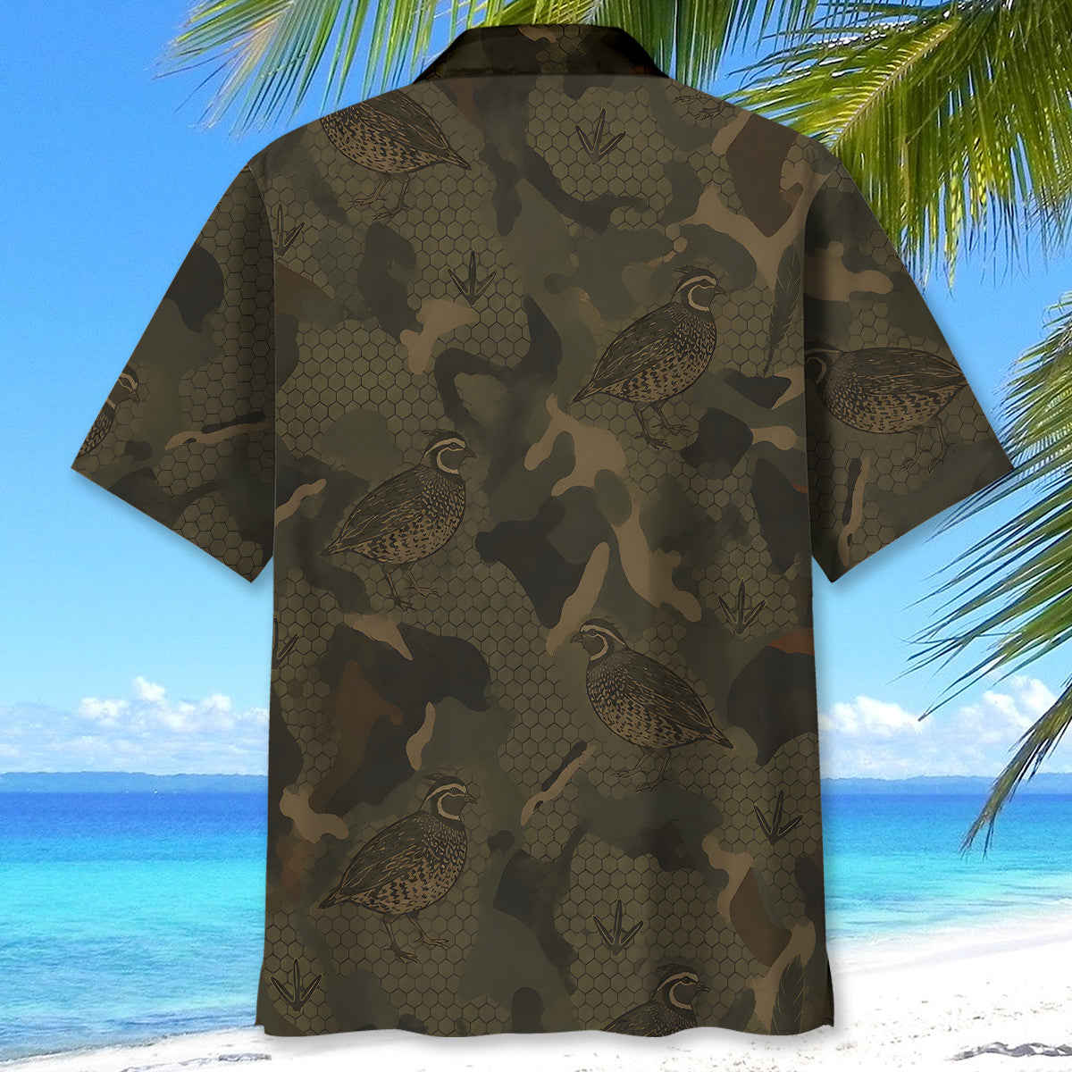 Bobwhite Quail Hunting Hawaiian Shirt