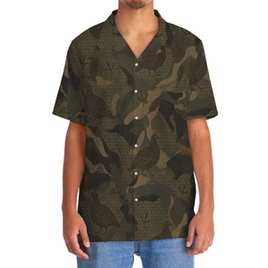 Grouse Hunting Camouflage Hawaiian Shirt