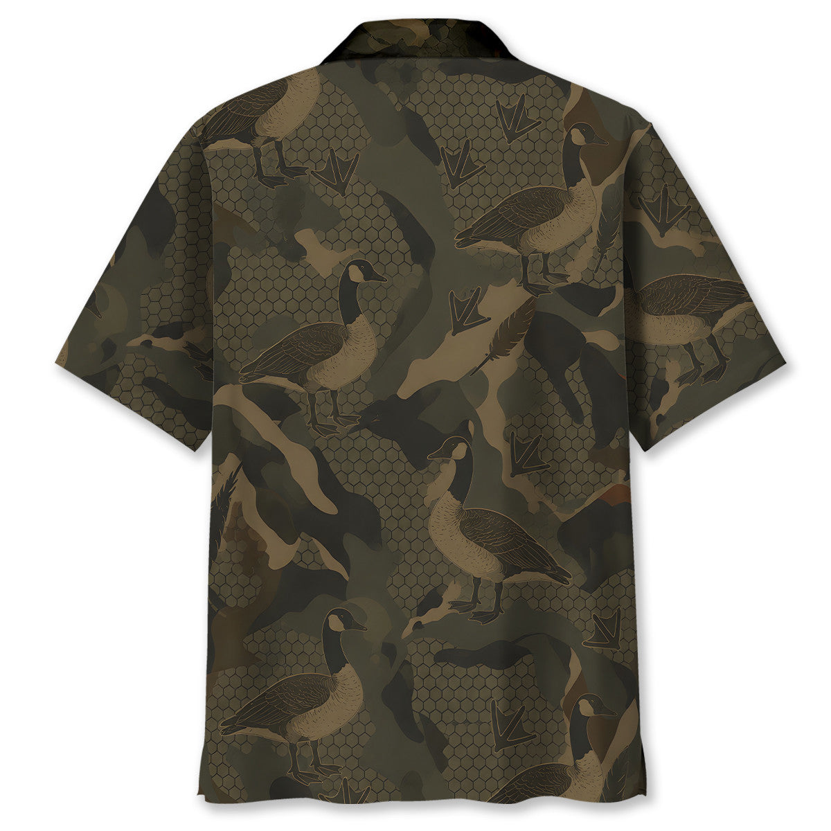 Goose Hunting Camouflage Hawaiian Shirt