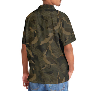 Goose Hunting Camouflage Hawaiian Shirt