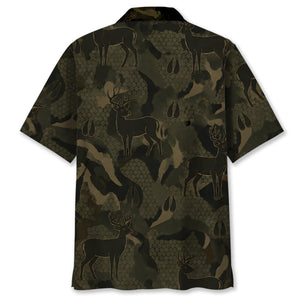 I'm Into Fitness Fitness Deer in My Freezer Hunting Hawaiian Shirt
