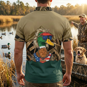 Duck Swagger Men Polo Shirt