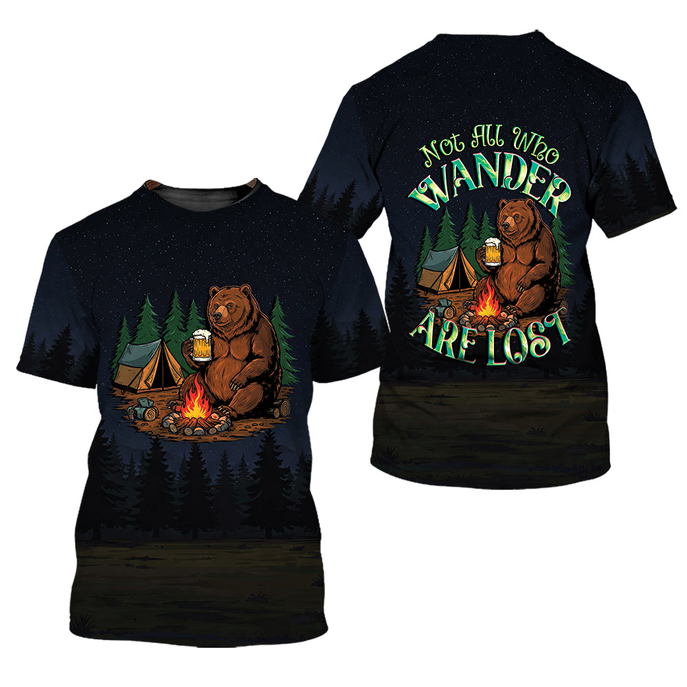 Not All Who Wander Are Lost All Over Print Shirt