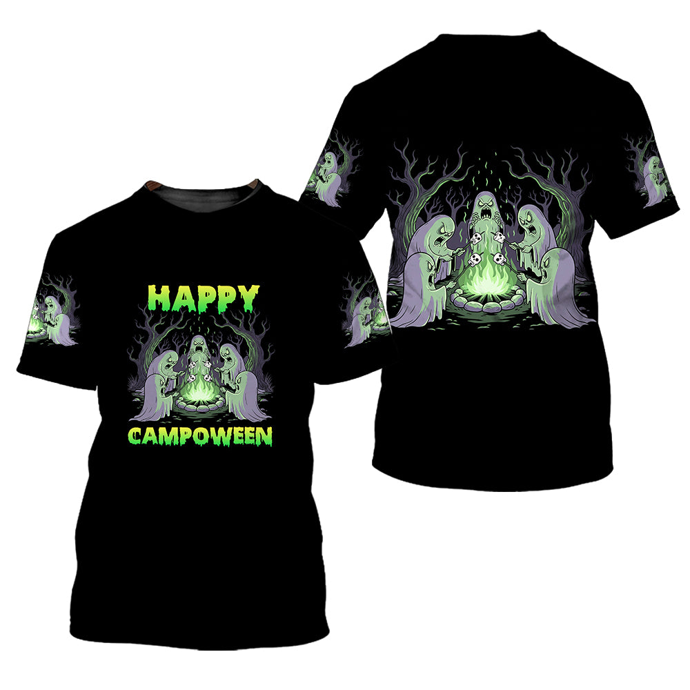 Happy Campoween All Over Print Shirt