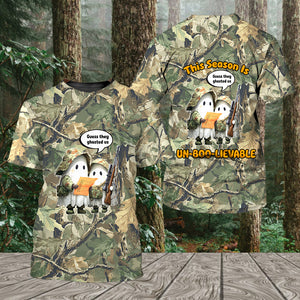 Funny Ghost Hunters Un-boo-lievable All Over Print Shirt