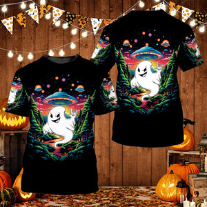 Boo Rock The Forest All Over Print Shirt