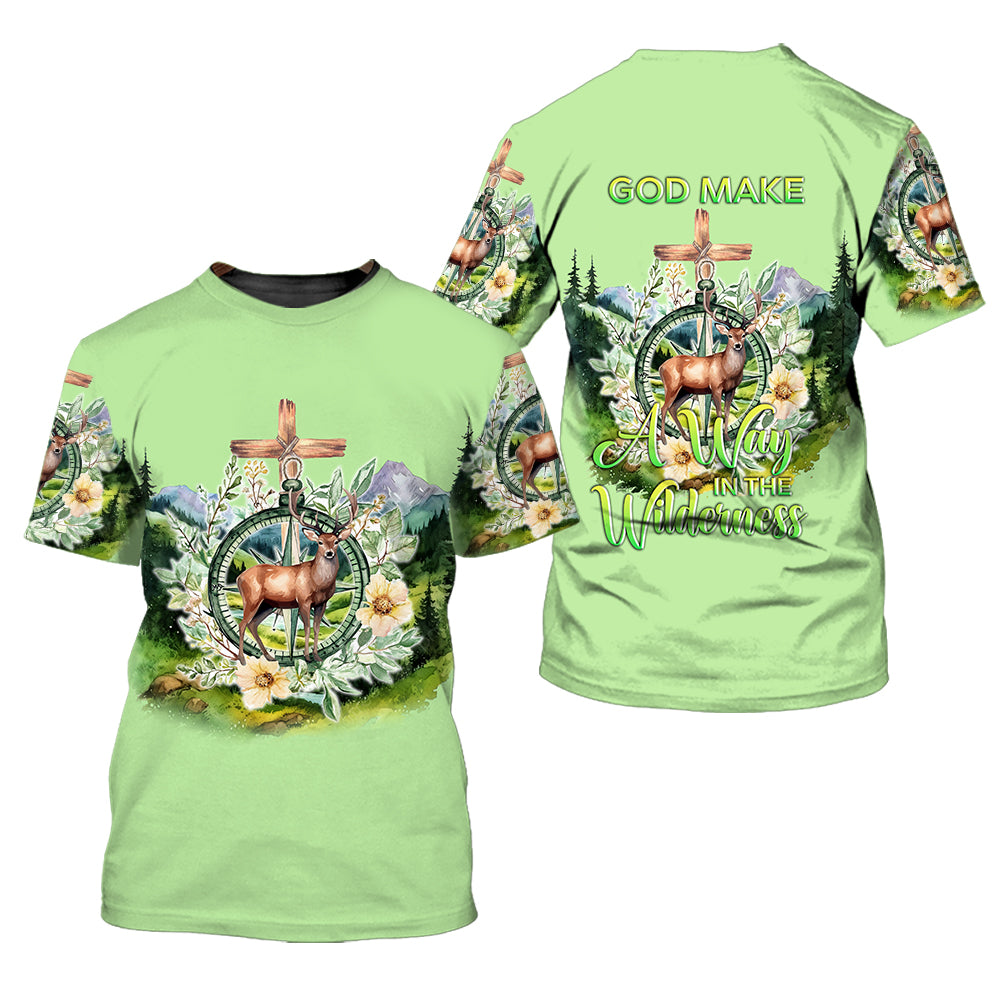 God Make A Way In The Wilderness All Over Print Shirt
