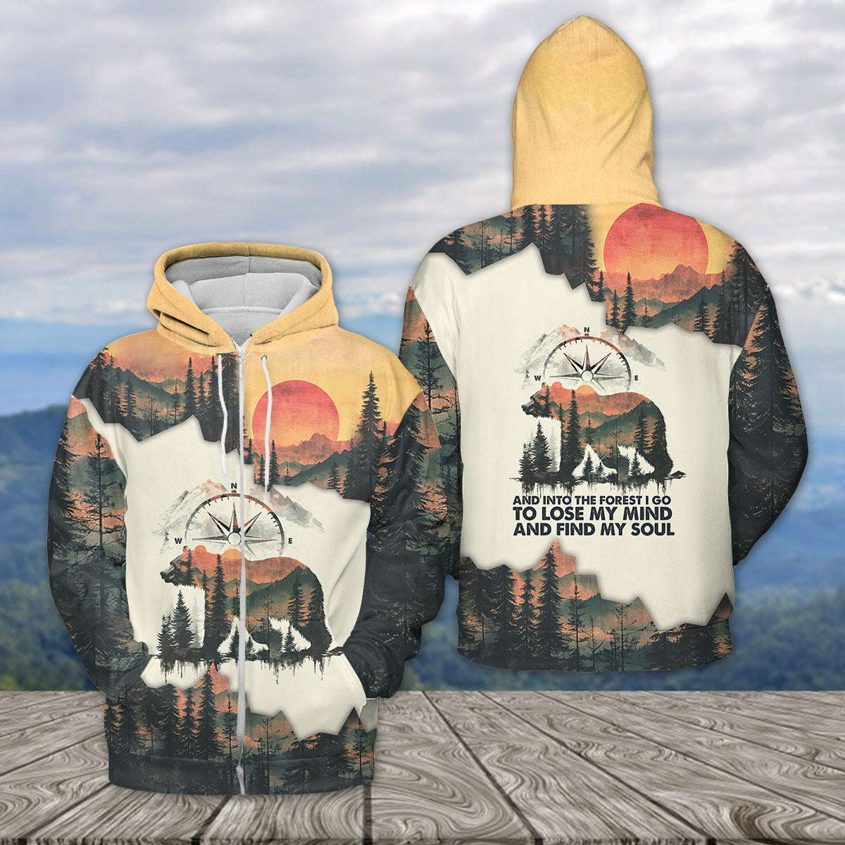 And Into The Forest I Go To Lose My Mind And Find My Soul All Over Print Shirt
