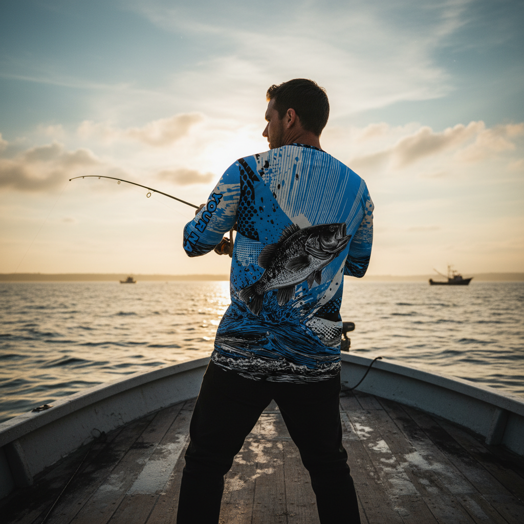 Custom Name Crappie Fish All Over Print Shirt