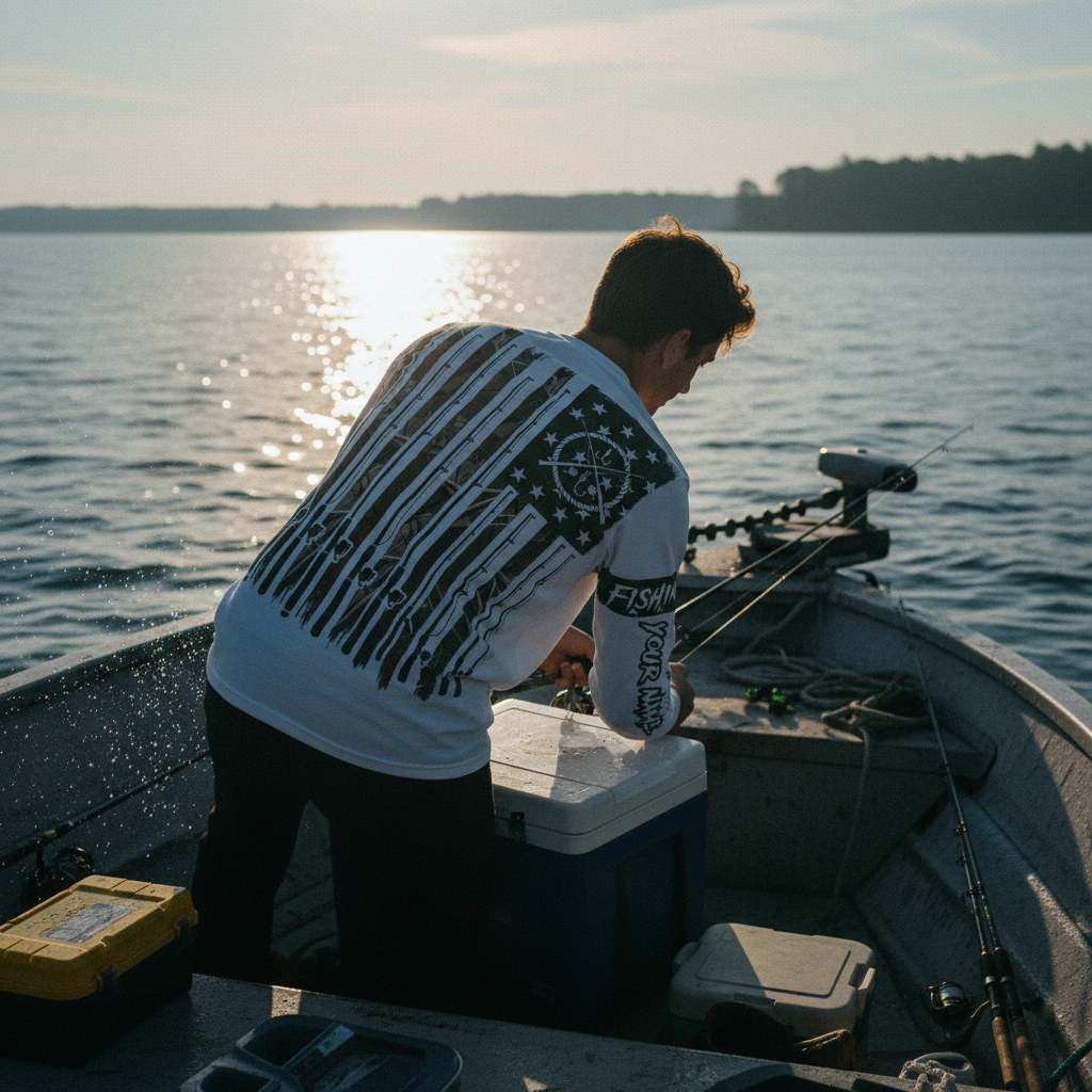 Custom Name Fishing Rods All Over Print Shirt
