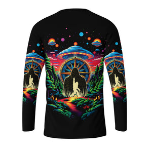 Bigfoot Mountain Adventure All Over Print Shirt
