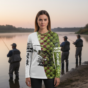 Bass Fishing Team Jerseys Green All Over Print Shirt