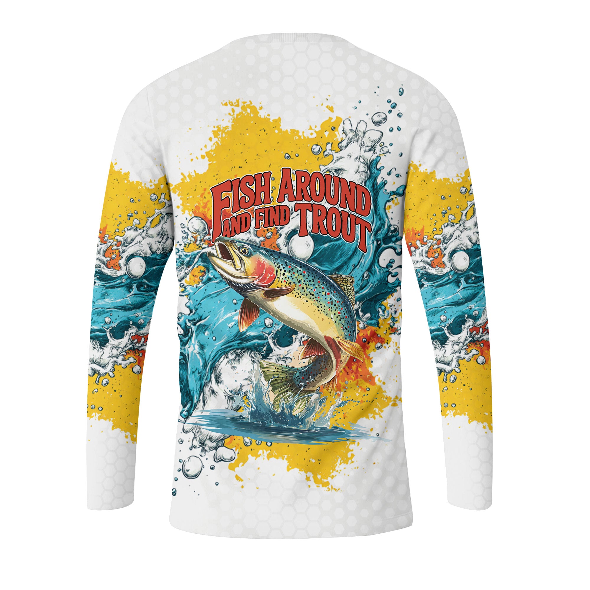 Fish Around And Find Trout Rainbow Trout All Over Print Shirt