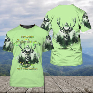 Between Every Two Pines Is A Doorway To A New World All Over Print Shirt
