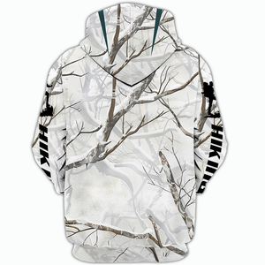 Hiking Winter Camo All Over Print Shirt