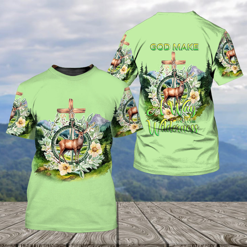 God Make A Way In The Wilderness All Over Print Shirt