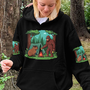 Life is Better When You're Camping With Friends All Over Print Shirt