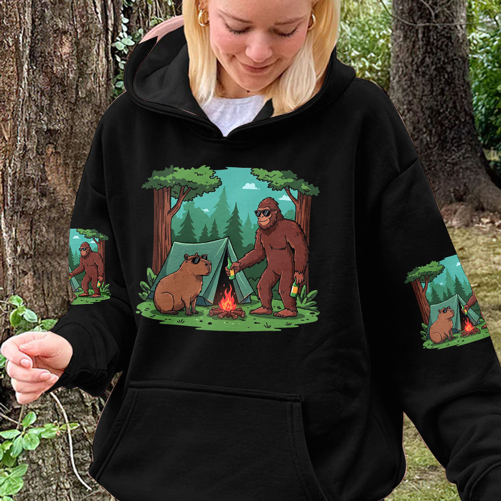 Life is Better When You're Camping With Friends All Over Print Shirt
