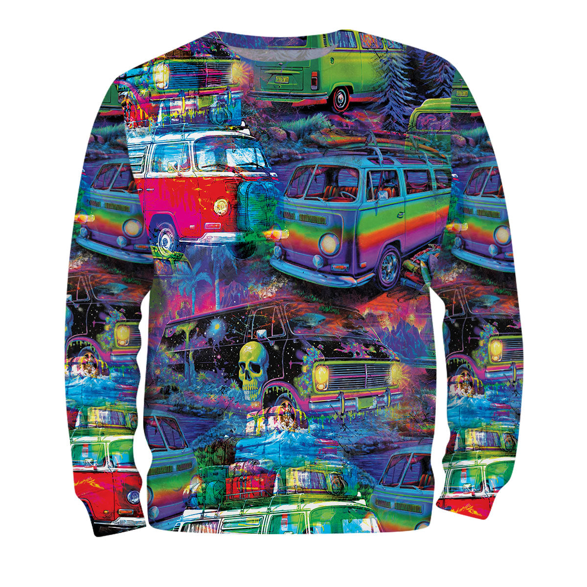 Retro Van Funny All Over Print Shirt