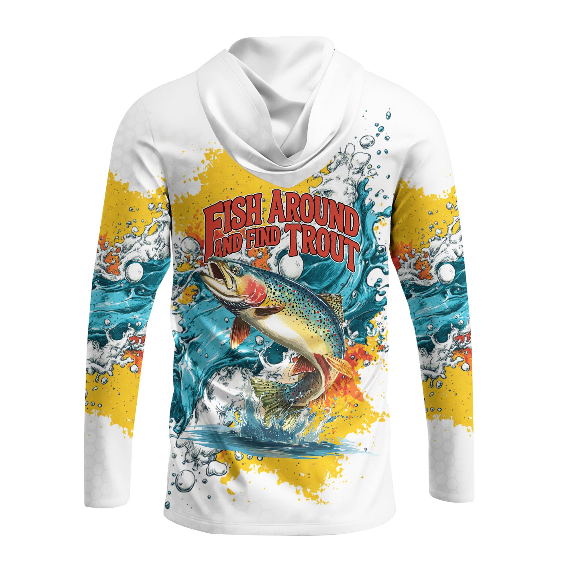 Fish Around And Find Trout Rainbow Trout All Over Print Shirt
