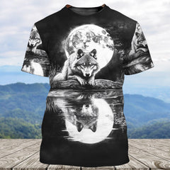 Mystical Wolf Art All Over Print Shirt
