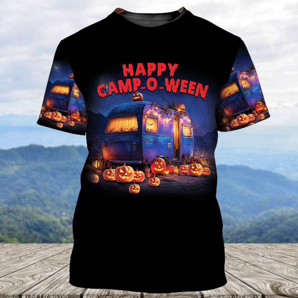 Happy Camp-O-Ween All Over Print Shirt